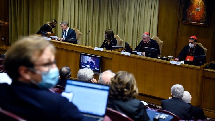 புதிய திருமடலை வெளியிட்டு, உரை வழங்கிய திருப்பீடச் செயலர் கர்தினால் பியெத்ரோ பரோலின்