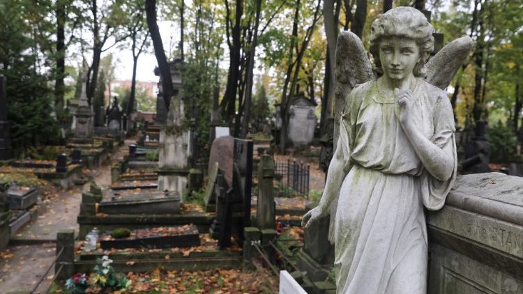 Powazki Cemetery in Warsaw, Poland