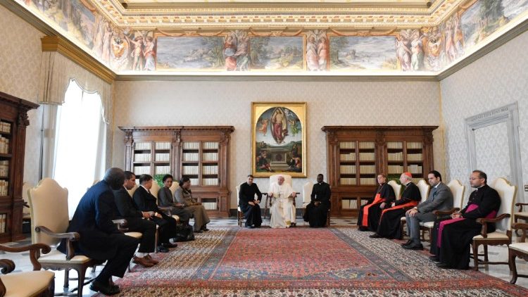 Papa Francesco riceve in udienza Membri del Comitato ''Zayed Award for Human Fraternity''
