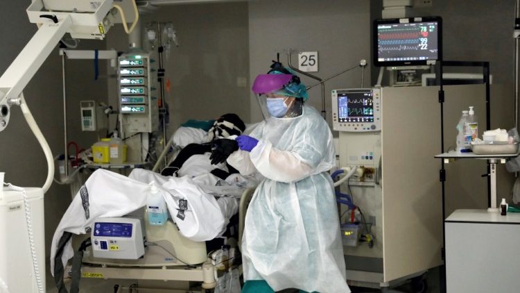 Reparto Covid di un ospedale