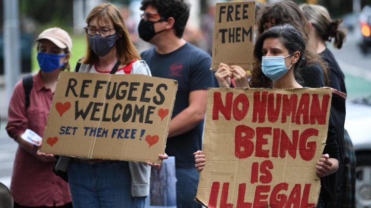Proteste in Australia in favore dei rifugiati