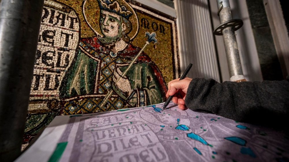 Restauro Mosaici Battistero Santa Maria del Fiore