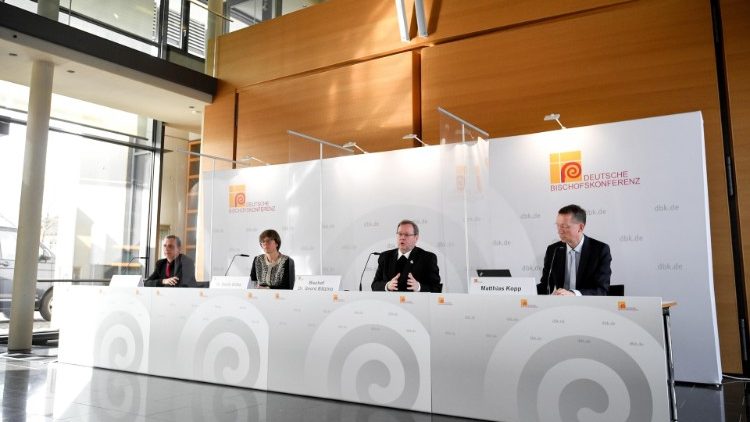Pressekonferenz der Deutschen Bischofskonferenz am 23. Februar in Bonn