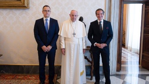 Papst spricht mit Chef der Atombehörde IAEA