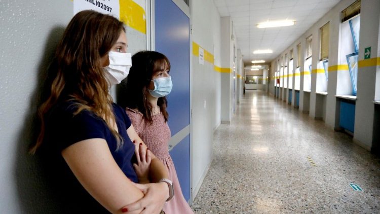 L'attesa dei maturandi