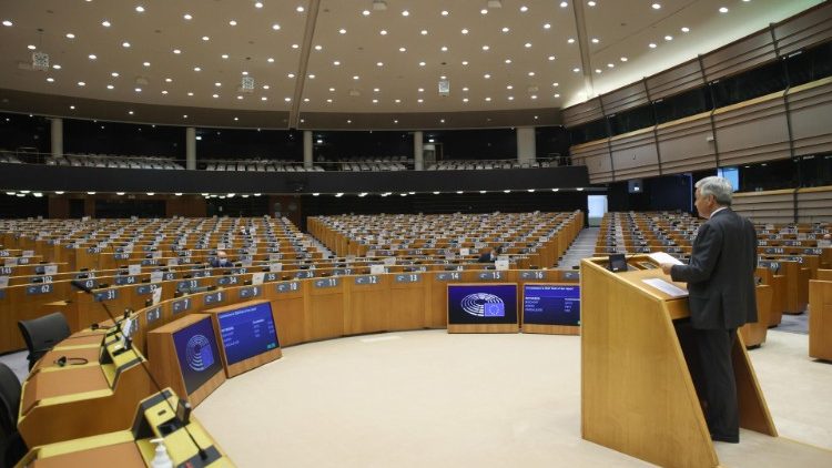 Plenarsaal des EU-Parlaments