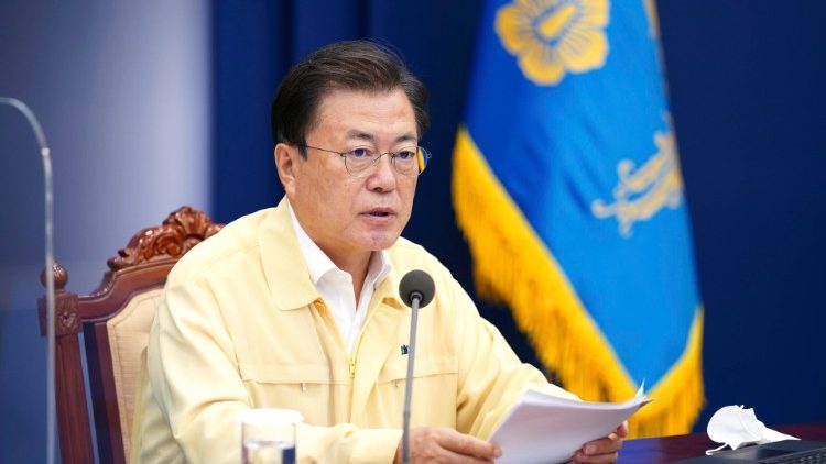 Moon Jae-in, presidente de Corea del Sur.