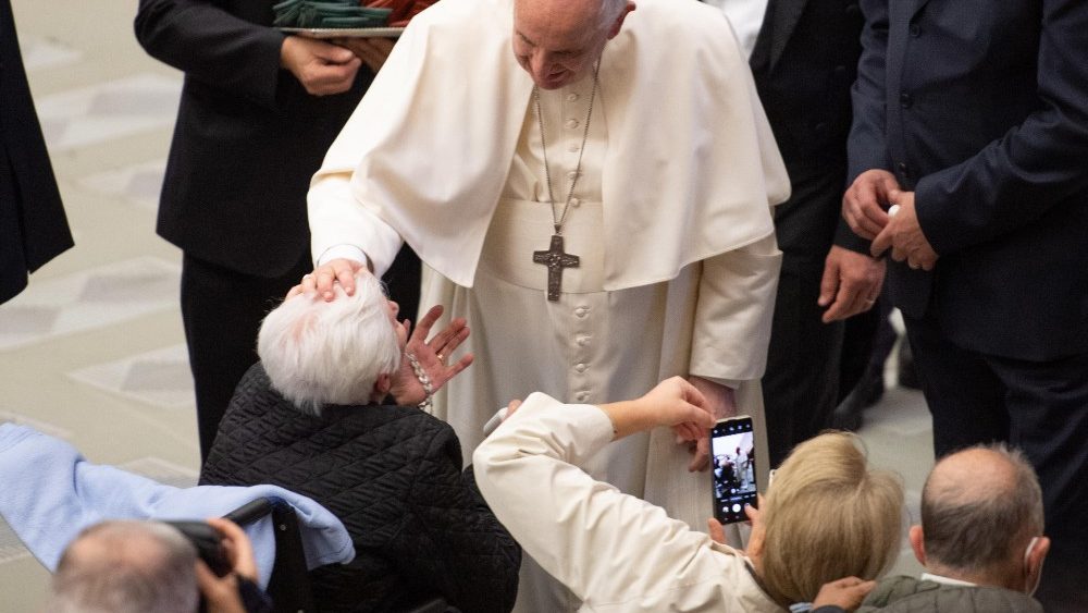 Pápež pri generálnej audiencii 27. októbra 2021