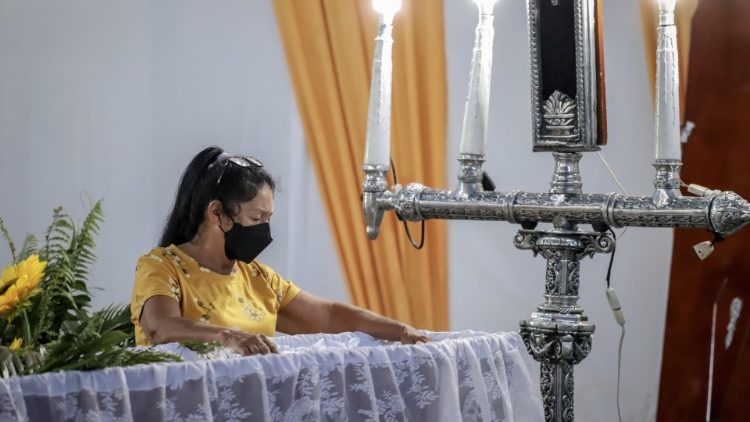 Vor einer Beerdigung - Symbolfoto