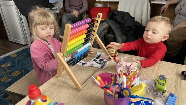 Ukrainische Flüchtlingskinder: erst einmal zur Ruhe kommen