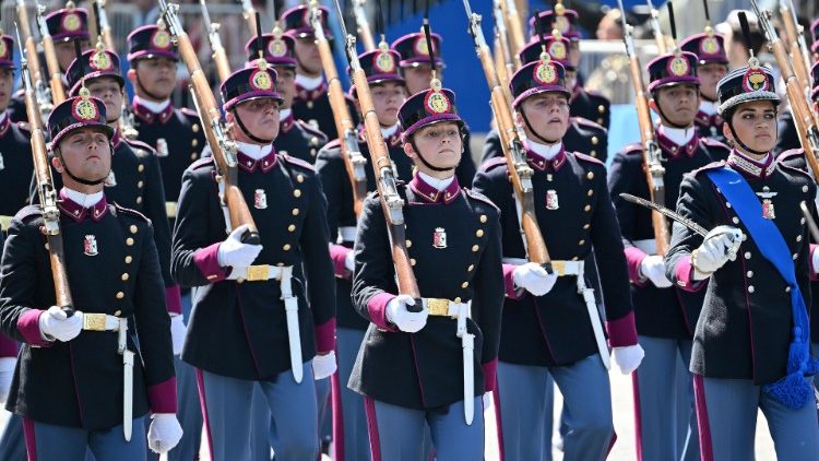 La parata per la festa della Repubblica