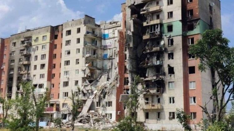 Severodonets una delle tante città simbolo della distruzione della guerra