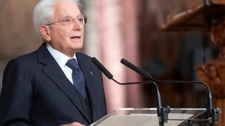Il presidente Mattarella ad Assisi