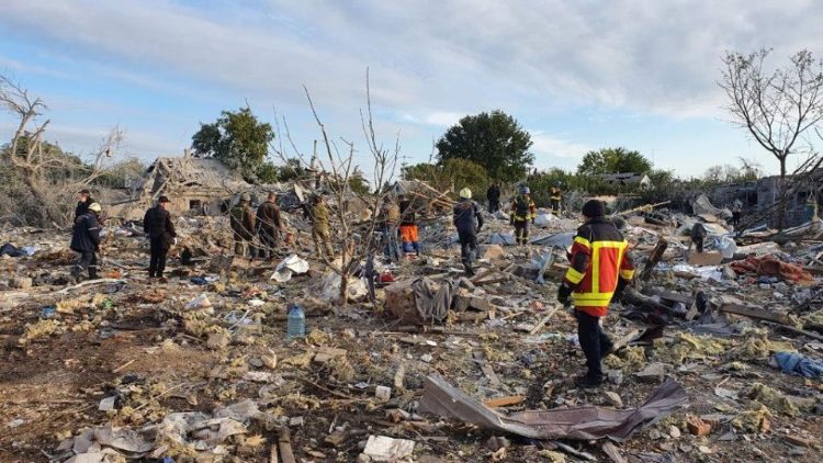 Raid nella zona Zaporizhzhia (Ansa)