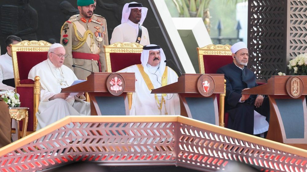 Apostolic journey oh His Holiness Pope Francis to Kingdom of Bahrain