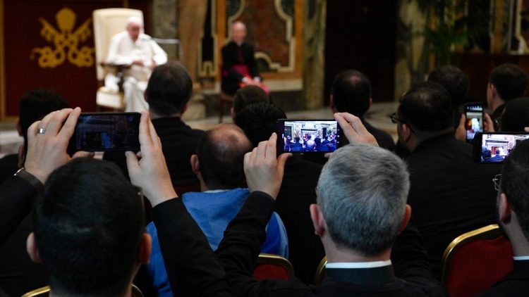 Spotkanie Papieża z rektorami i formatorami latynoamerykańskich seminariów