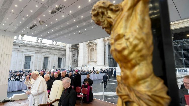 Gener&aacute;lna audiencia s p&aacute;pežom Františkom (16.nov. 2022)