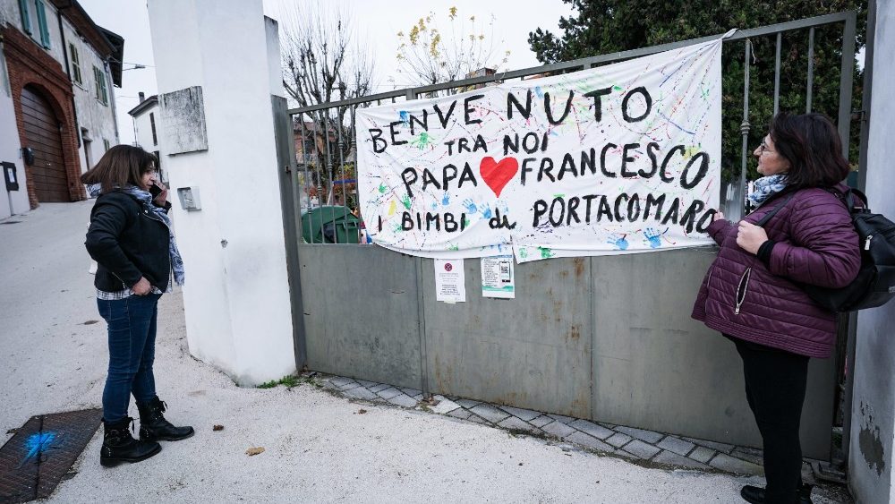 Pápež u príbuzných v Piemonte