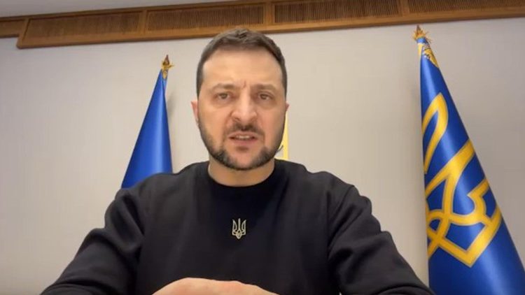 Der designierte Karlspreisträger Wolodymyr Selenskyj erhält den Preis auch im Namen des ukrainischen Volkes