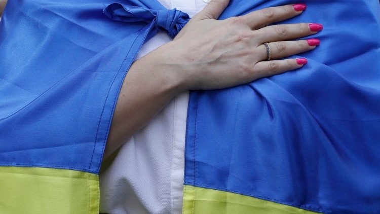 Une manifestation en soutien à l'Ukraine à Bangkok, le 24 février.