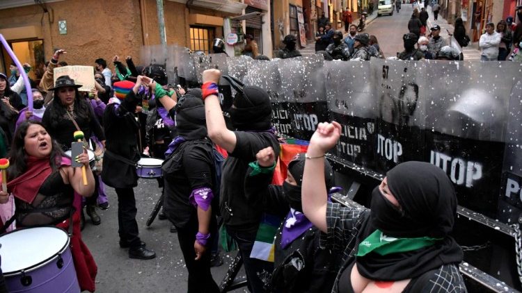 Protestas en Bolivia