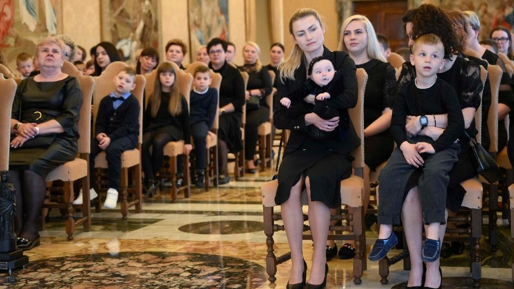 Аўдыенцыя для сем'яў загінулых польскіх шахцёраў