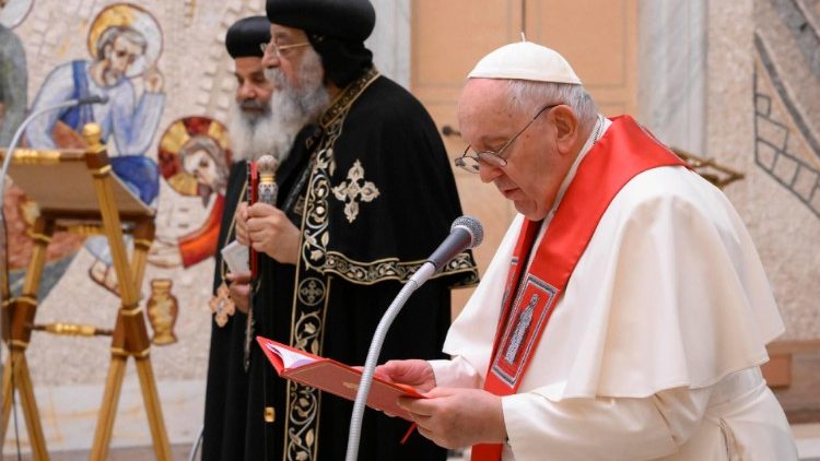 Tawadros und Franziskus