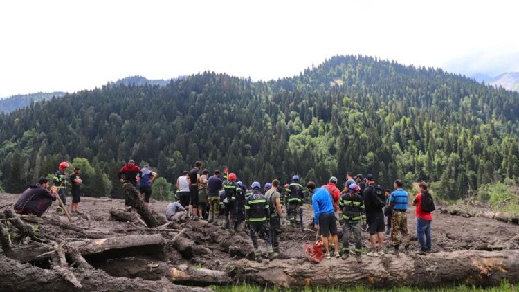 At least 17 dead after landslide in Georgia's Racha region