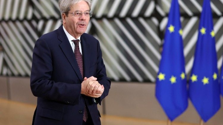 Il Commissario europeo all'Economia Paolo Gentiloni
