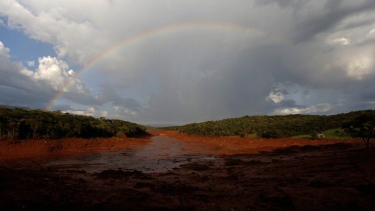 Ein Bild der Zerstörung in Brumadinho