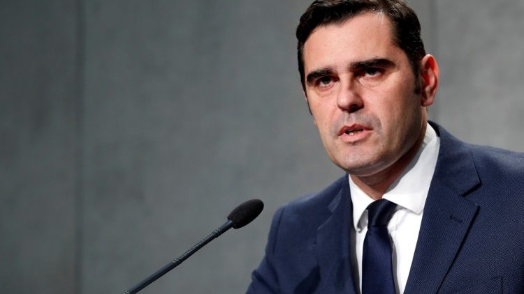 Vatican spokesman Alessandro Gisotti 