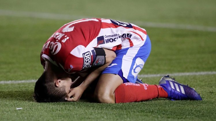 Bei einer Fußballpartie