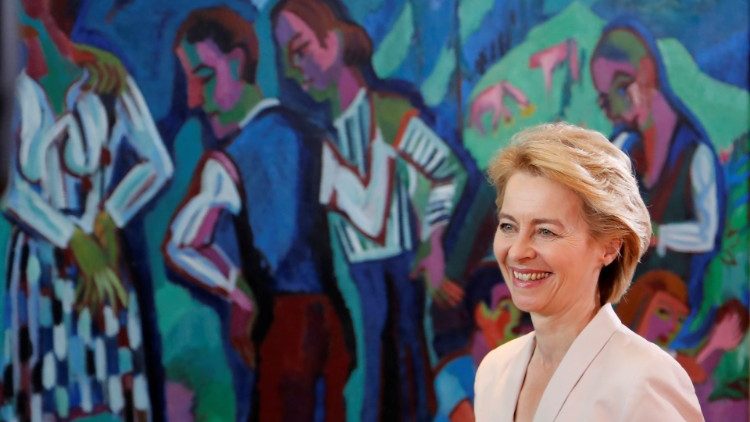 Ursula von der Leyen am Mittwoch in Berlin