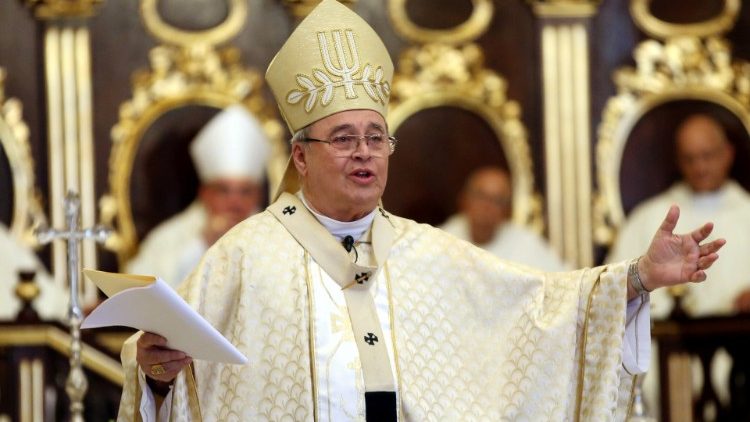 Le cardinal Ortega, ici lors d'une messe à la cathédrale de La Havane, en mai 2016.