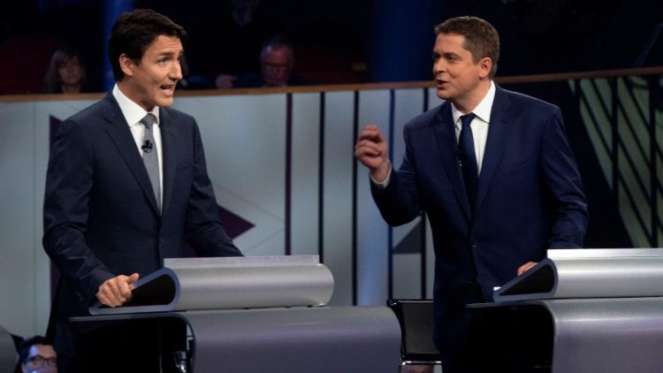 Justin Trudeau e Andrew Scheer