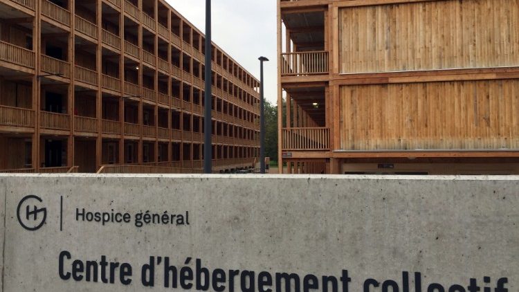 Asylzentrum in Genf, neben dem UN-Gebäude