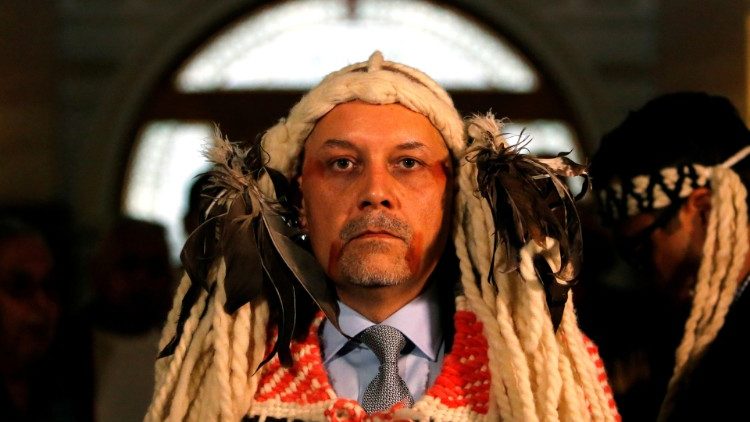 Vertreter eines indigenen Volkes in Kanada