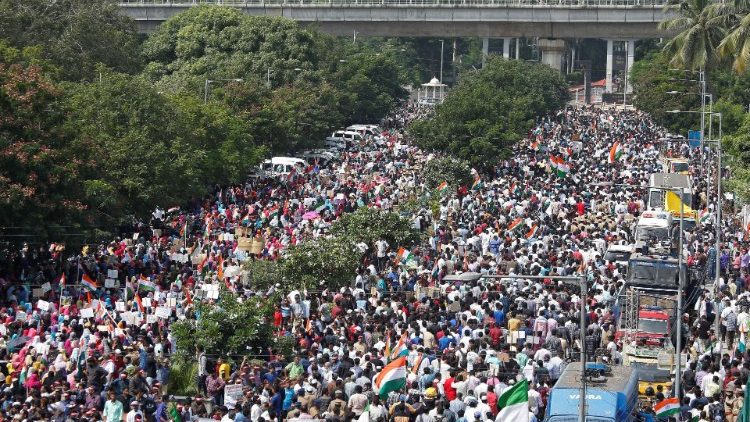A protest rally against the Citizen Amendment Act in Chennai, India, on Dec. 28, 2019. 