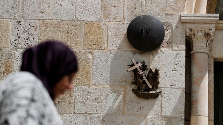 Jerusalém, detalhe da Via Dolorosa