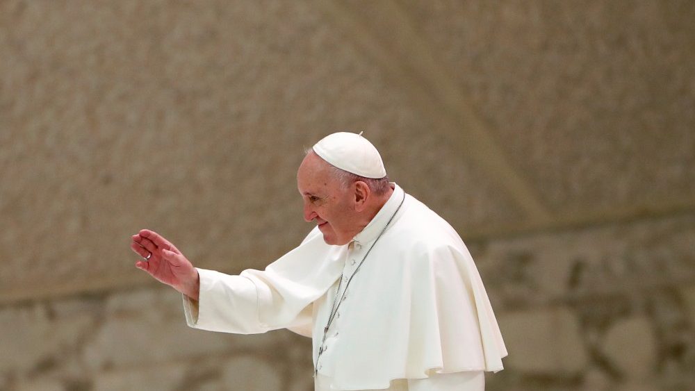 The weekly general audience at the Vatican