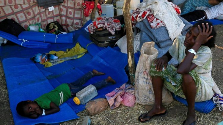 Rifugiati etiopici ai confini con il Sudan