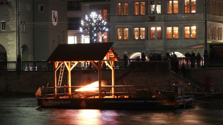 In einer Kirche in Zürich