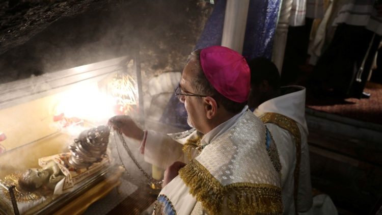 The Latin Patriarch of Jerusalem, Archbishop Pierbattista Pizzaballa, is one of the participants in the meeting