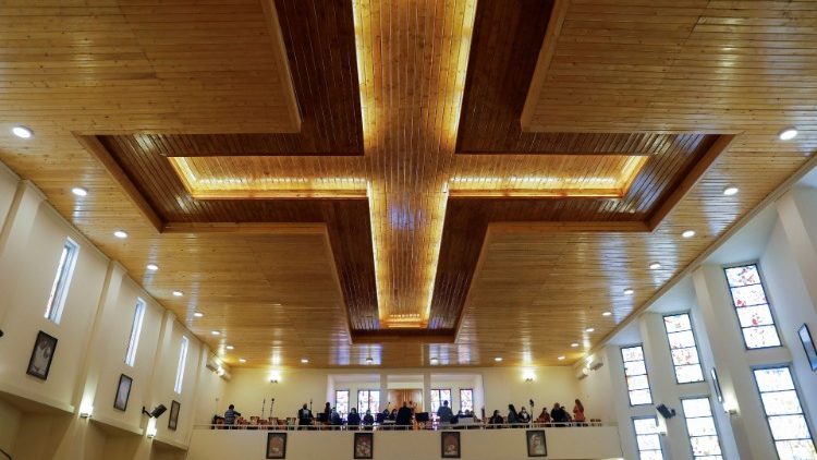 La cathédrale chaldéenne Saint Joseph de Bagdad. 