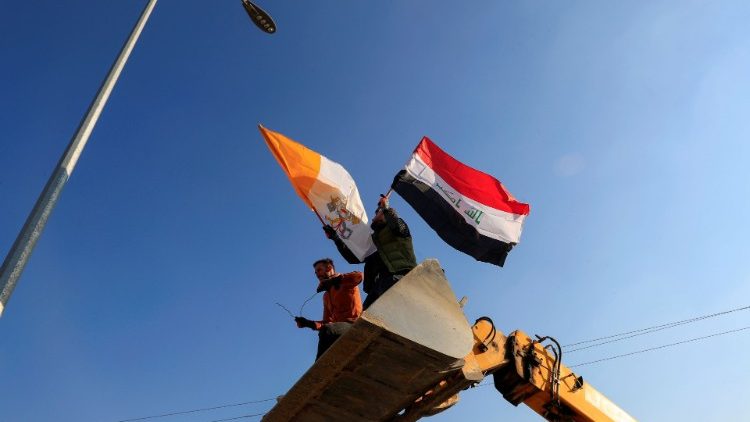 MAANDALIZI YA KUSUBIRI PAPA NCHINI IRAQ.