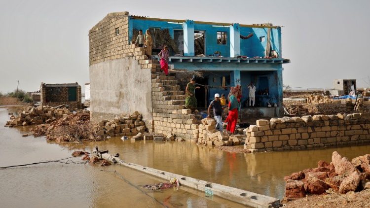 Le cylone Tauktae a provoqué de nombreux dégâts dans l'Etat du Gujarat sur la côte ouest de l'Inde. 