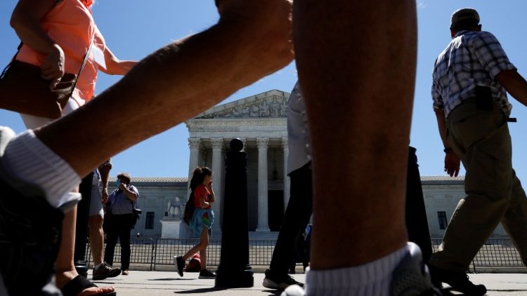 Vor dem Obersten Gericht in Washington