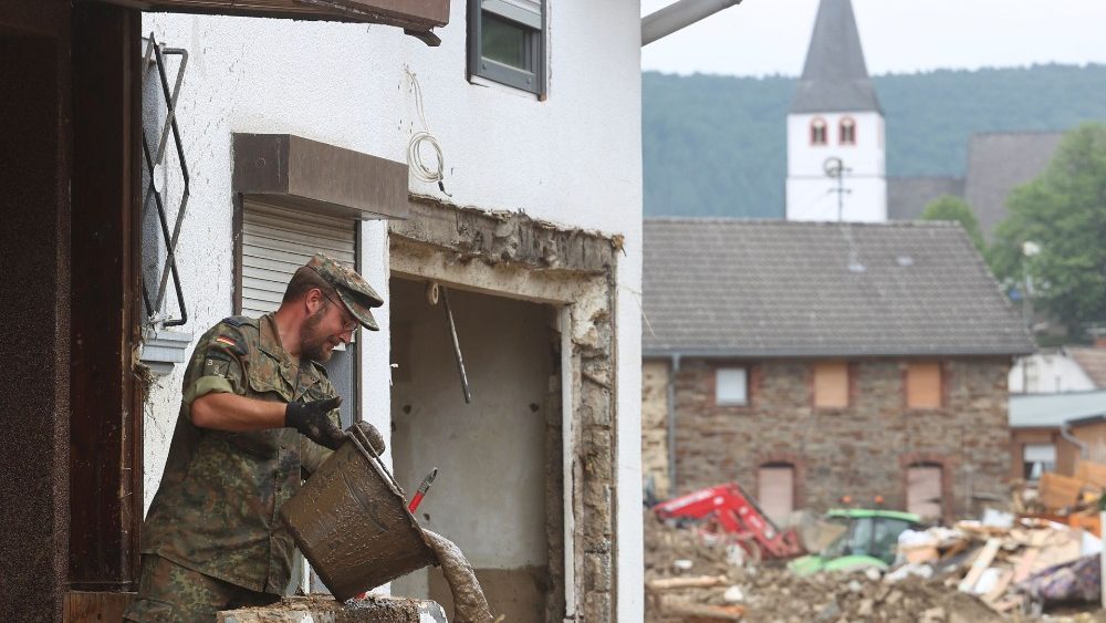 Cenas desoladoras da Alemanha devastada com as enchentes
