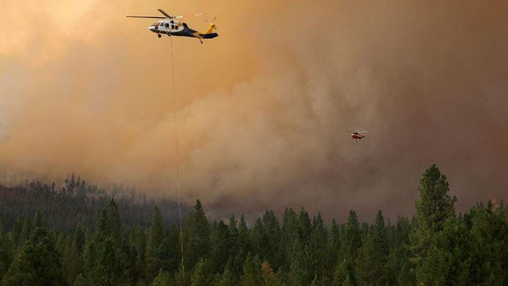 Califórnia. Nos EUA, os incêndios foram deflagrados no final de julho, afetando pelo menos 12 estados (Reuters)