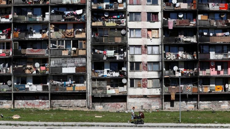 La vida cotidiana en el barrio gitano Luník IX de Košice